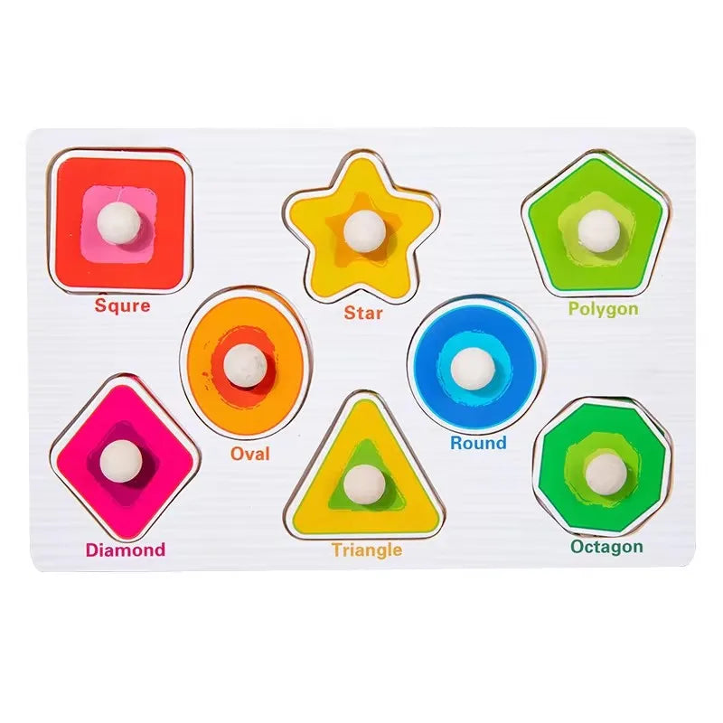 Puzzle 3D MiniGenius Montessori – Învață litere și numere!